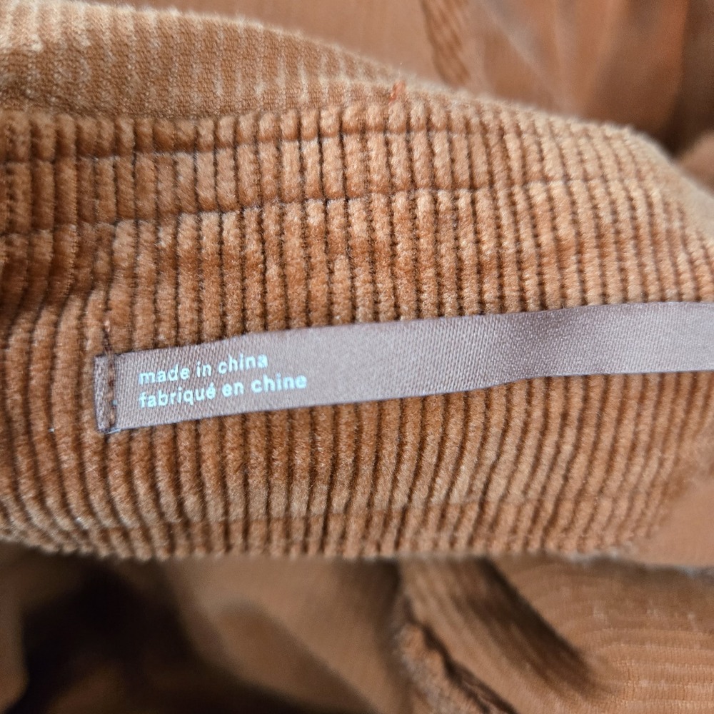 Pilcro Women Pants 26 Rust Overalls Corduroy The Wanderer Overall 28" Inseam - Picture 7 of 14